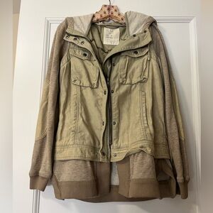 Free People soft utility jacket